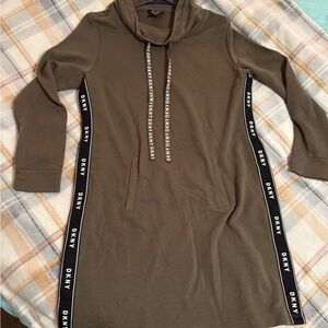 DKNY Olive Long Sleeve Dress